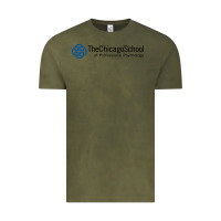 Vintage Olive The Chicago School of Professional Psychology Vintage Tee - artisFamous
