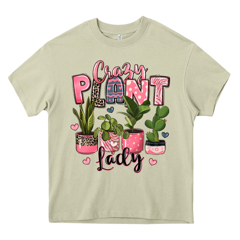 Crazy Plant Lady Houseplants Heavy Core Tee by JahusDesignShop | Teevron