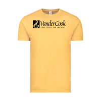 Vintage Mustard Vandercook College of Music Vintage Tee - artisFamous