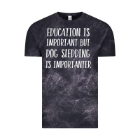 Dog Sledding Is Importanter Vintage Tee | Teevron