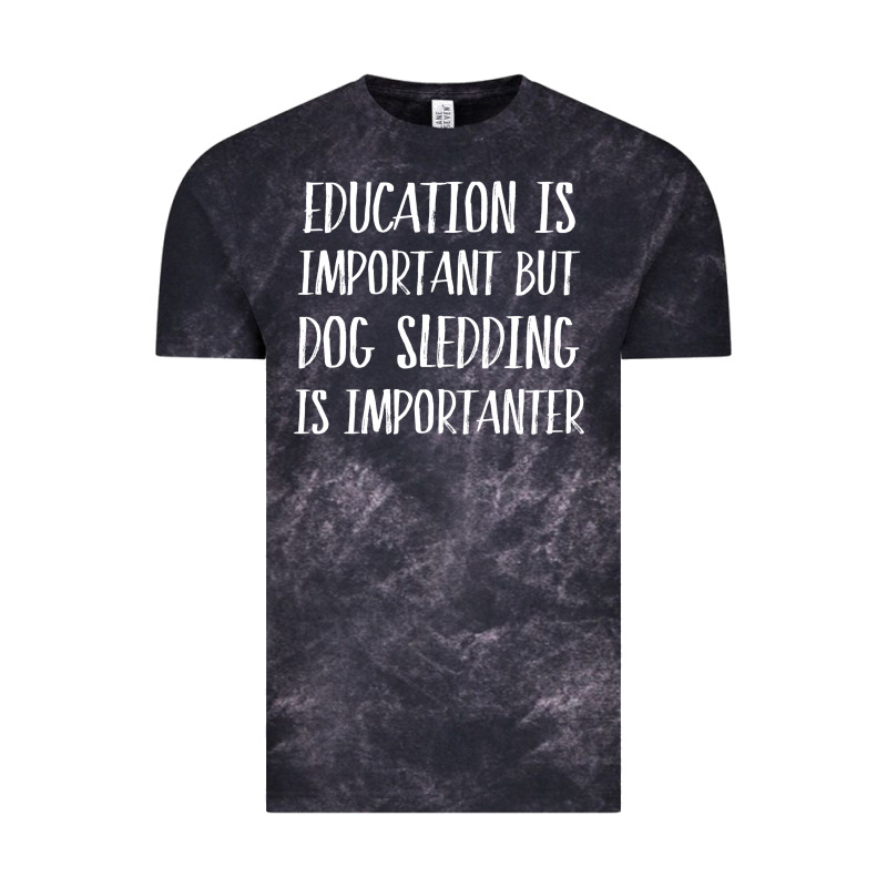 Dog Sledding Is Importanter Vintage Tee by artisFamous | Teevron