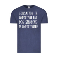 Vintage Denim dog sledding is importanter Vintage Tee - artisFamous