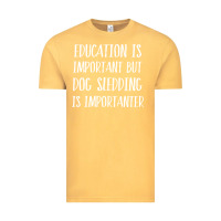 Vintage Mustard dog sledding is importanter Vintage Tee - artisFamous