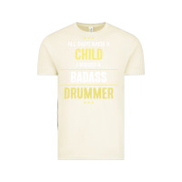 Vintage Arctic i raised a badass drummer Vintage Tee - artisFamous
