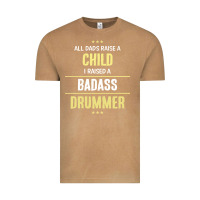 Vintage Camel i raised a badass drummer Vintage Tee - artisFamous