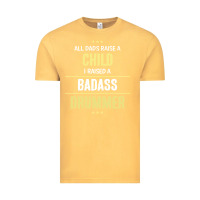 Vintage Mustard i raised a badass drummer Vintage Tee - artisFamous