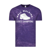 Funny Mall Walking State Champions Vintage Tee | Teevron