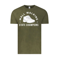 Vintage Olive funny mall walking state champions Vintage Tee - artisFamous