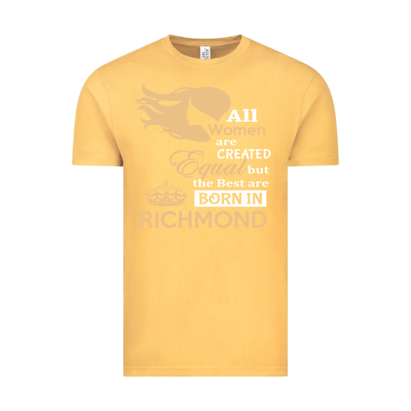 Women Are Born In Richmond Vintage Tee by artisFamous | Teevron