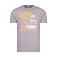 Vintage Zinc women are born in richmond Vintage Tee - artisFamous