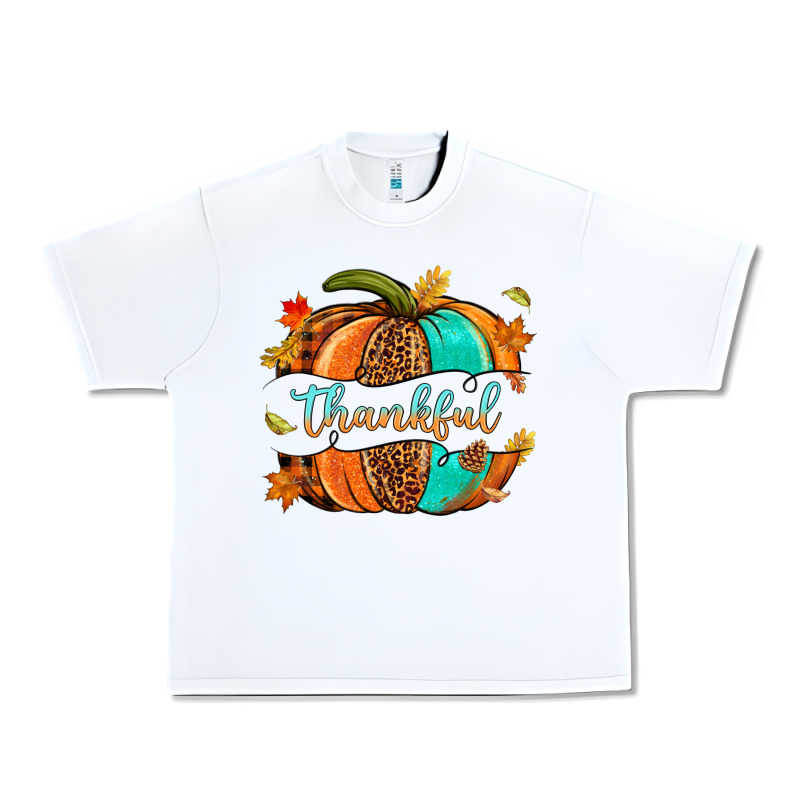 Pumpkin Thankful Urban Heavy Tee by NancyCooperArtShop | Teevron