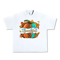 White pumpkin thankful Urban Heavy Tee - NancyCooperArtShop