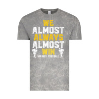 Cloud Rock vikings we almost always almost win   funny sports Vintage Tee - artisFamous