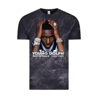 Cloud Black Rest in Peace Young Dolph Vintage Tee - artisFamous
