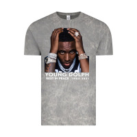 Cloud Rock Rest in Peace Young Dolph Vintage Tee - artisFamous