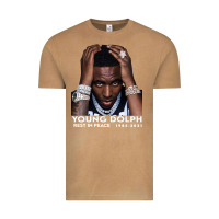Vintage Camel Rest in Peace Young Dolph Vintage Tee - artisFamous