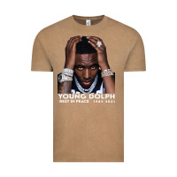 Vintage Coffee Rest in Peace Young Dolph Vintage Tee - artisFamous