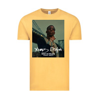 Vintage Mustard Rest in Peace Young Dolph Vintage Tee - artisFamous