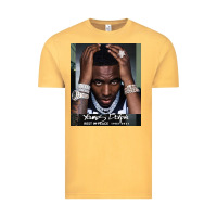 Vintage Mustard Rest in Peace Young Dolph Vintage Tee - artisFamous