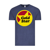 Vintage Denim Gold Star Chili Resto Vintage Tee - artisFamous