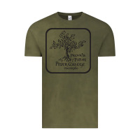 Vintage Olive pitzer college seal, cali Vintage Tee - artisFamous