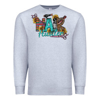 Heather Grey Hair Hustler Premium Sweatshirt - SublimationCraftShop