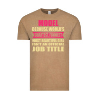 Vintage Coffee model funniest isn't a jobtitle Vintage Tee - artisFamous