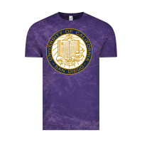 Cloud Purple university of california, san diego Vintage Tee - artisFamous
