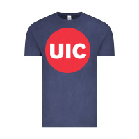 Vintage Denim university of illinois at chicago circle Vintage Tee - artisFamous