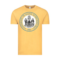 Vintage Mustard university of maine at presque isle Vintage Tee - artisFamous