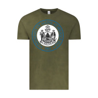 Vintage Olive university of maine at presque isle Vintage Tee - artisFamous