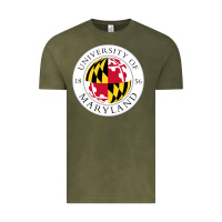 Vintage Olive university of maryland Vintage Tee - artisFamous