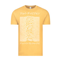 Vintage Mustard joy division pleasures  japanese Vintage Tee - artisFamous