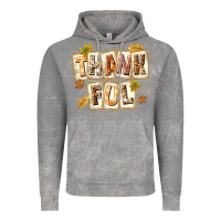 Cloud Rock Thankful with Plate Vintage Hoodie - texasbilliewilder