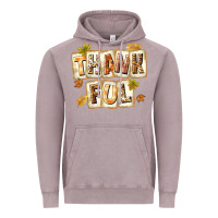 Vintage Zinc Thankful with Plate Vintage Hoodie - texasbilliewilder
