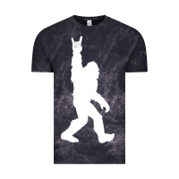 Cloud Black funny bigfoot rock and roll t shirt for sasquatch believers Vintage Tee - artisFamous