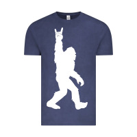 Funny Bigfoot Rock And Roll T Shirt For Sasquatch Believers Vintage Tee | Teevron