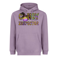 Lavender Candy Inspector Heavyweight Hoodie - CowhideDigitalArt