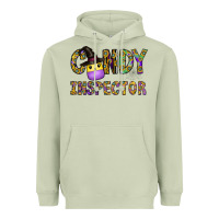 Matcha Candy Inspector Heavyweight Hoodie - CowhideDigitalArt