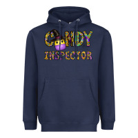 Navy Candy Inspector Heavyweight Hoodie - CowhideDigitalArt