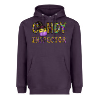 Plum Candy Inspector Heavyweight Hoodie - CowhideDigitalArt