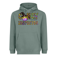 Sage Candy Inspector Heavyweight Hoodie - CowhideDigitalArt