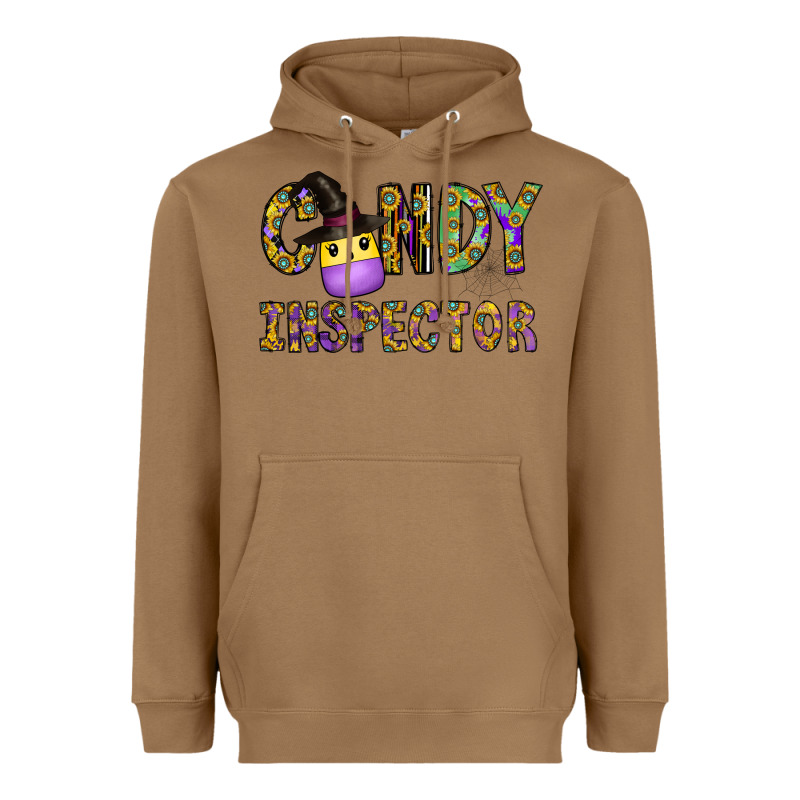 Candy Inspector Heavyweight Hoodie by CowhideDigitalArt | Teevron