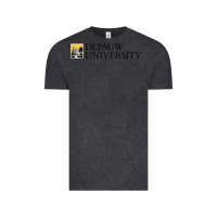 Vintage Black Depauw College Vintage Tee - artisFamous