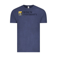 Vintage Denim Depauw College Vintage Tee - artisFamous