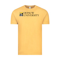 Vintage Mustard Depauw College Vintage Tee - artisFamous