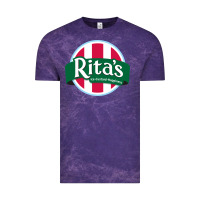 Cloud Purple Rita's Italian Cafe Vintage Tee - artisFamous