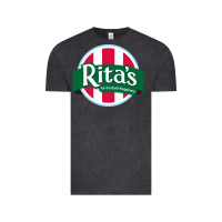 Vintage Black Rita's Italian Cafe Vintage Tee - artisFamous