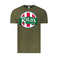 Vintage Olive Rita's Italian Cafe Vintage Tee - artisFamous