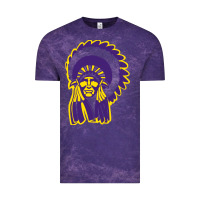 Cloud Purple Haskell Indian Nations College Vintage Tee - artisFamous